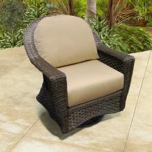 North Cape Augusta Swivel Glider Club Chair W/ Aluminum Frame