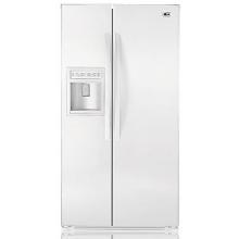 LG Refrigerators 26.5 Cu. Ft. With Water & Ice Dispenser Side By Side Refrigerator, White - LSC27910SW