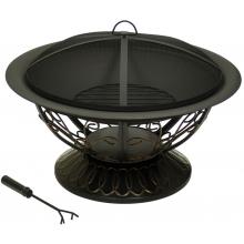 Firegear Unite 30-Inch Portable Outdoor Wood Burning Fire Pit