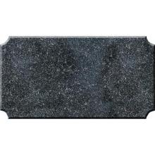 Executive Solid Granite Address Plaque - Black Polished