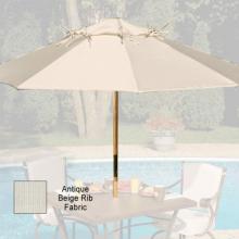 Tahiti Collection Umbrella - Antique Beige Rib