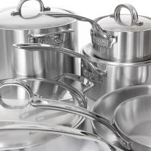 Viking VSC1013E 3-Ply 10-piece Cookware Set - Viking Logos