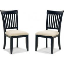 Home Styles Bedford Dining Chair - Set Of 2 - Ebony - 5531-802