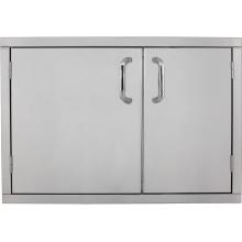 BBQ Guys Kingston Series 30 X 19 Inch Enclosed Water Resistant Cabinet Storage