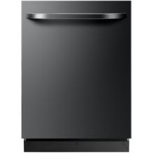 Haier Dishwasher 54 DBA With Integrated Controls And BPA Free Racks, Black - 24 Inch