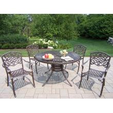 Oakland Living Sunray Mississippi 5 Piece Dining Set - 48 Inch