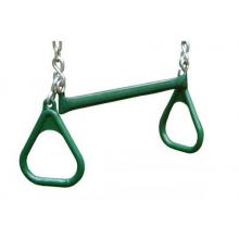 Gorilla Playsets 21 Inch Trapeze Bar W/ Rings - Green