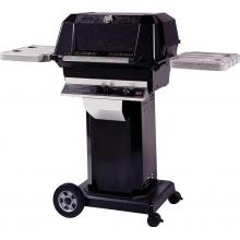 MHP Gas Grills WNK4 Natural Gas Grill W/ SearMagic Grids On Black Cart