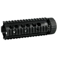 Firefield 6.9 In Carbine Free Floating Quad Rail - Black - FF34004