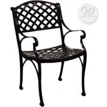 Windham Castings Meridian Dining Chair Frame Only, White