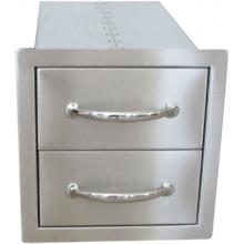 SUN Grills 14 Inch Flush Mount Double Access Drawer