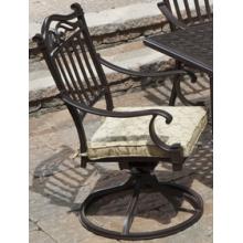 Alfresco Home Forza Dining Swivel Rocker - Charcoal