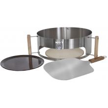 KettlePizza KPDU-22 Deluxe USA Pizza Oven Kit - 22 1/2 Inch