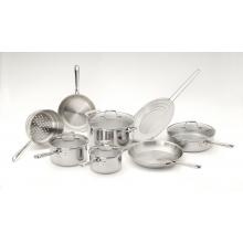 Emerilware By All-Clad 12-Piece Pro-Clad Stainless Cookware Set - E914SC64