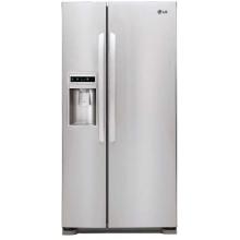 LG LSC23924ST 23 Cu. Ft. Side By Side Refrigerator / Freezer - Stainless Steel