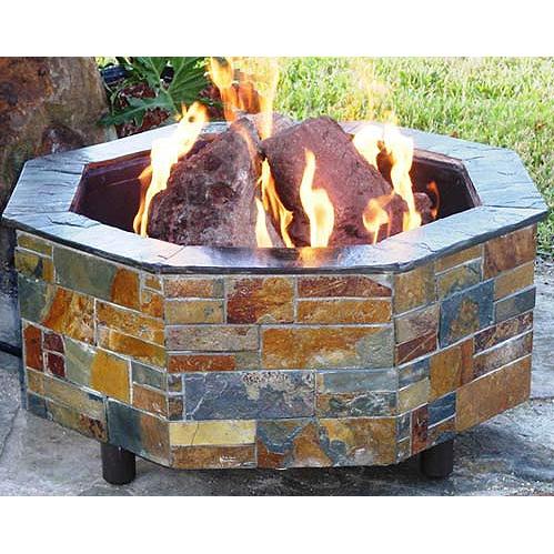 FireScapes The Contemporary Octagonal Natural Gas Fire Pit : BBQ Guys