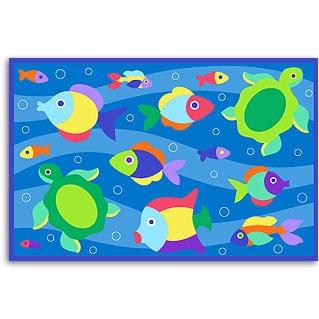Olive Kids Laminate Placemat - Something Fishy
