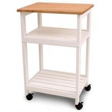 Utility/Microwave Butcher Bl. Cart
