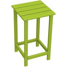 Poly-Wood Recycled Plastic Wood Long Island Adirondack Counter End Table - 15 Inch Square