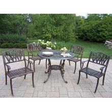 Oakland Living MISSISSIPPI Aluminum Dining Set