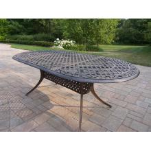 Oakland Living MISSISSIPPI Aluminum Dining Table
