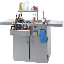 Solaire 30 Inch Professional Bartender Center On Cart
