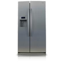 Samsung Refrigerators 27 Cu. Ft. Side By Side Refrigerator, Stainless Steel - RS277ACRS