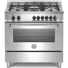Bertazzoni A365GGVXE 36 Inch Natural Gas 4.0 Cu. Ft. Stainless Steel Range - Master Series