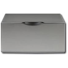 Samsung Washer/Dryer 15 Inch Laundry Pedestal With 26 Lb Storage Capacity, Stainless Platinum - WE357A7P