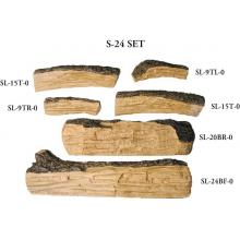 Peterson Gas Logs Split Oak Vented Log Breakdown