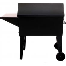 Cajun Grill BBQ Charcoal Grill Side Back View