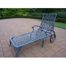 Oakland Living Mississippi Chaise Lounge - Verdi Grey