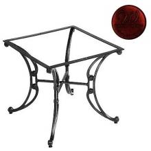 Windham Castings Tables Scroll Bar Table 40 Height, Black Cherry