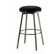 Hillsdale Sanders Adjustable Backless Bar Stool - Pewter - 4150-831