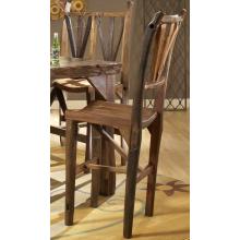 Groovy Stuff Teak Wood Husker Bar Stool - TF-266-30