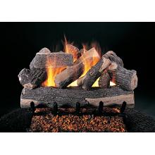 Rasmussen Gas Logs 18 Inch CrossFire Vented Log Set With Multi-Burner - Match Light