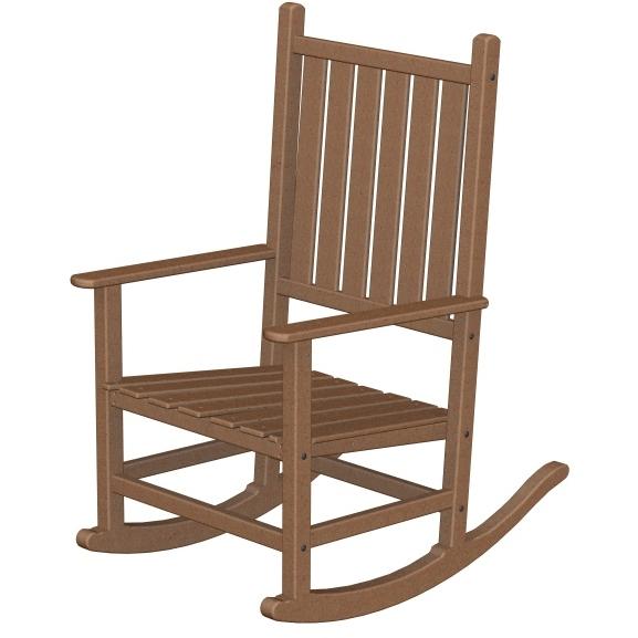Poly-Wood Recycled Plastic Wood Traditional Rocking Chair Poly-Wood Recycled Plastic Wood Traditional Rocking Chair