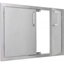 BBQ Guys 260 Series Double Access Doors - Door Open