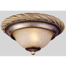 World Imports San Marino Collection Ceiling Mount Globe Light Fixture In Monterrey Beige With Silver Finish - 1 Bulb - 5624-41