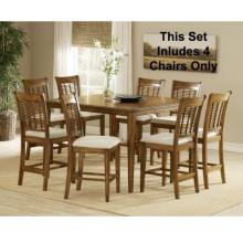 Hillsdale Bayberry 5-piece Counter Height Dining Set - Oak - 4766dtbsg5