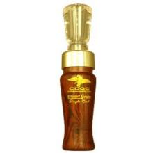 Cutt Down Game Calls STRAIGHT GREEN - Single Reed Mallard Coco / Acrylic