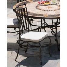 Alfresco Home Classico Outdoor Side Chair With Cushion - Set Of 2