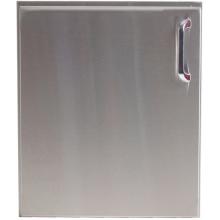 BBQ Guys Kingston Raised Series 18 Inch Left-Hinged Single Access Door - Vertical