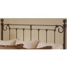 Hillsdale Riverside Antique Bronze Metal Panel Headboard Without Frame - Full/Queen - 1175-490
