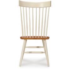 International Concepts Madison Park Tall Spindleback Chair - Heritage Pearl/Oak - 1C60-294