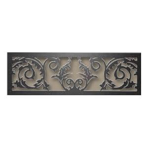 Napoleon VOIK Upper / Lower Ornamental Fireplace Insets - Metallic Black