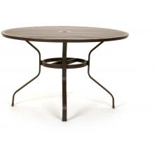 Caluco San Michele Aluminum 48 Inch Round Dining Table