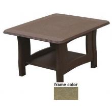 Eagle One Recycled Plastic Newport End Table - Driftwood