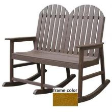 Eagle One Recycled Plastic Alexandria Double Rocker - Cedar