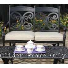 Alfresco Home Farfalla Double Glider Frame - Antique Wine